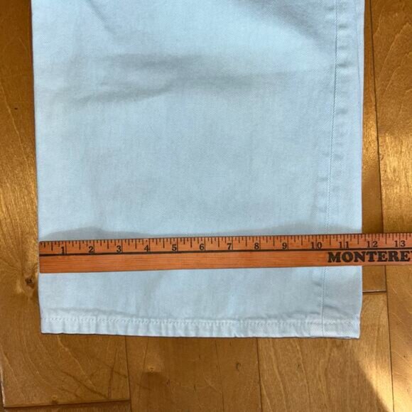 NWT Zara marine Strait mellow blue size 6 jeans wide leg - Picture 12 of 12